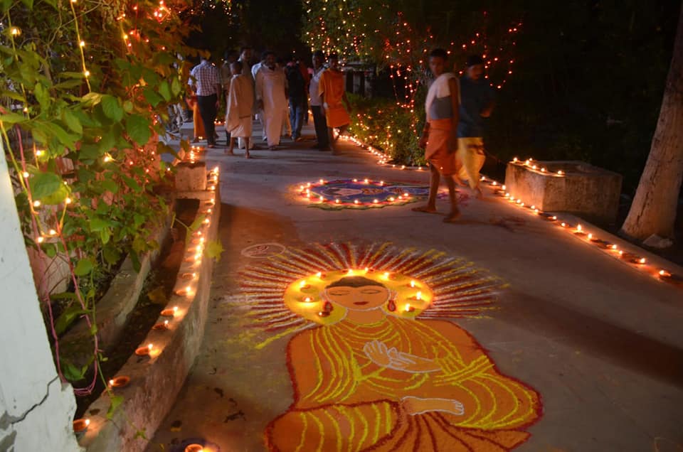 Karpatr Dipawali in Dharmsangh Varanasi2